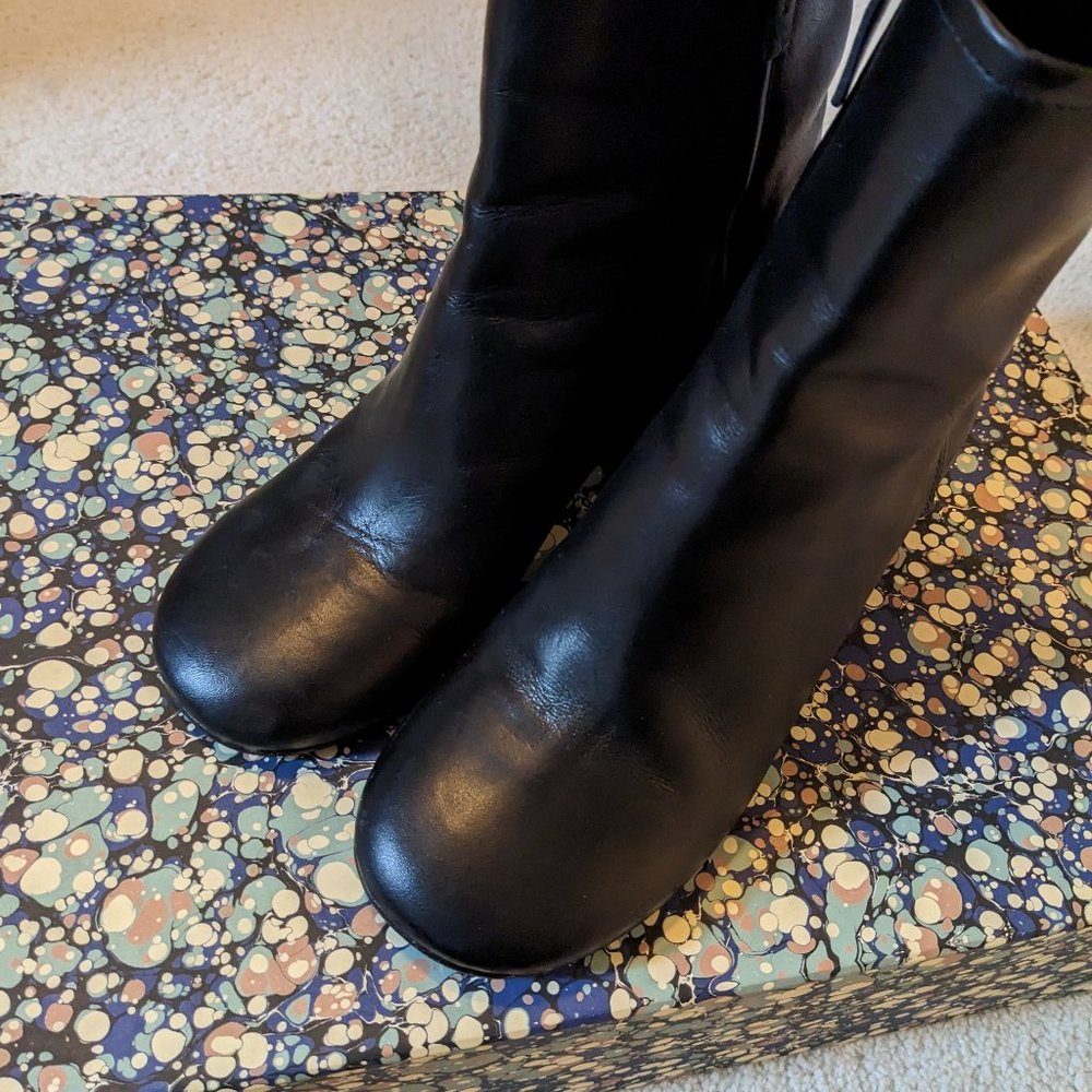 Acne Studios Leather Ankle Boots - Black (EU37)